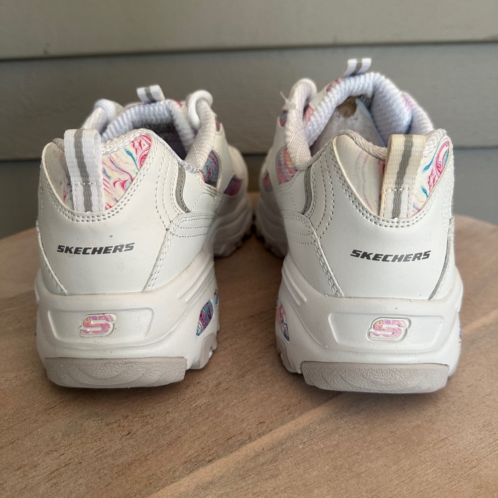 Skechers D'Lites Whimsical Dream Womens Sneakers Size 11 Chunky Memory Foam - Picture 8 of 12